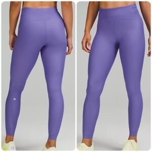 Lululemon SenseKnit Running Charged Indigo Purple High Rise Tight Leggings Pants